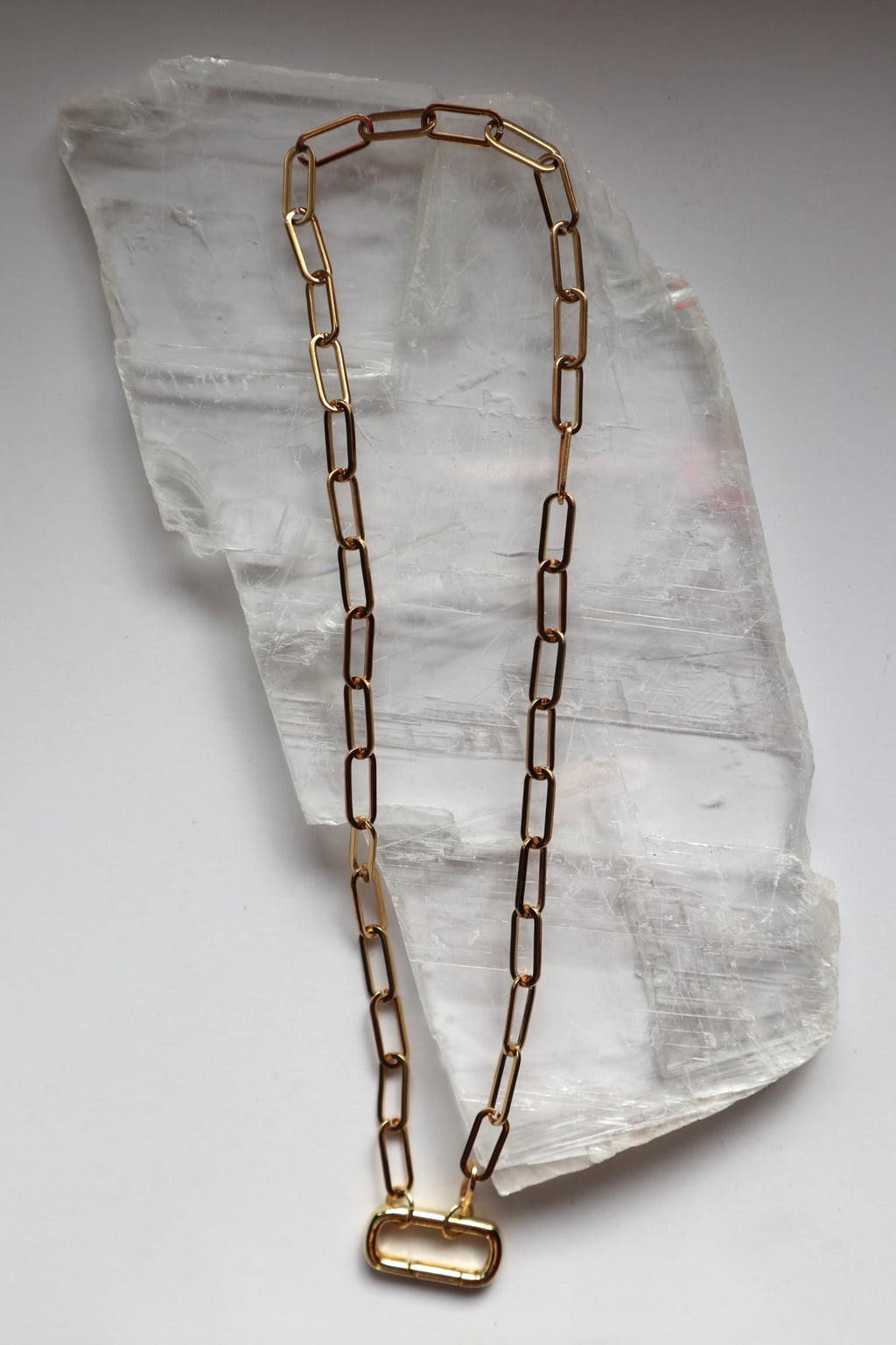 Catenne – Gold Paperclip Chain Necklace